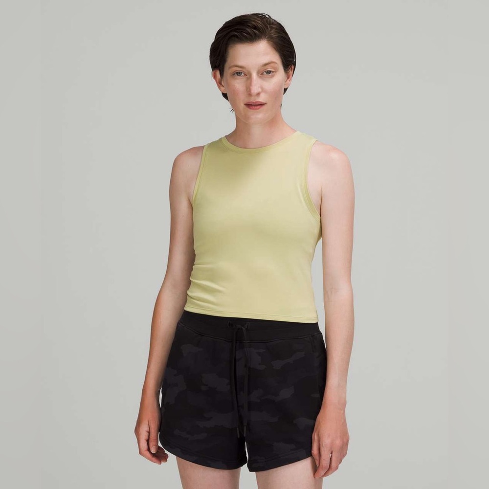 Lululemon Open Tie-Back Tank Top Dew Green
